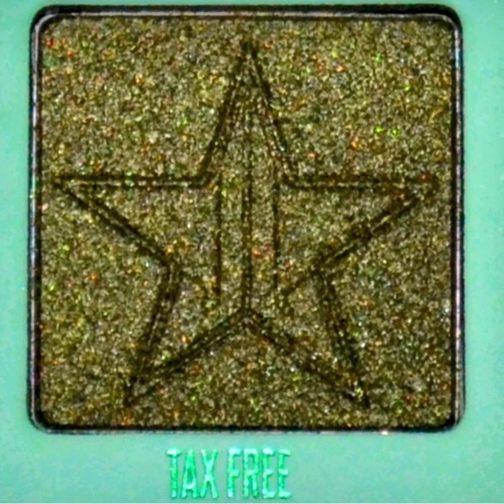Jeffree Star Cosmetics TAX FREE Artistry Eyeshadow Single Metallic Brown Green